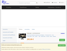 Tablet Screenshot of blueinformatica.com
